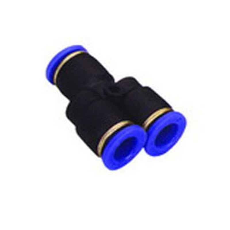 1/4" OD Tube Y Union Push To Connect One Touch Fitting
